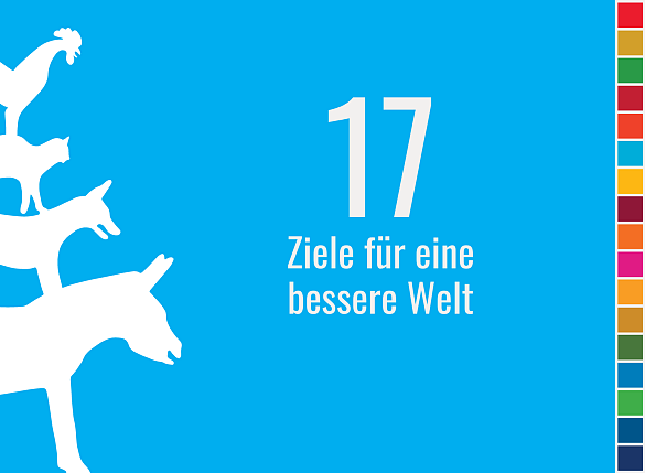 Logo von dem Projekt 17 Ziele für eine bessere Welt.