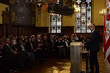 Laudator Dr. Bernd Bornhorst, Vorstandsvorsitzender VENRO – Verband Entwicklungspolitik und Humanitäre Hilfe.