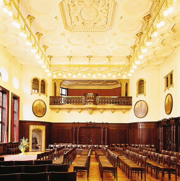 This picture shows the Reception Hall