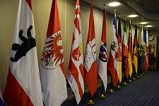 Ein Bild der Länderflaggen