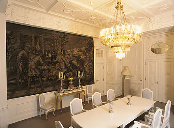 This picture shows the Tapestry Room