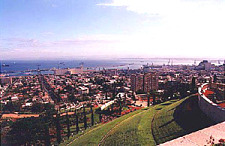 Ein Bild von der Stadt Haifa