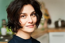 Foto der deutsch-ukrainischen Schriftstellerin Katja Petrowskaja © Heike Steinweg