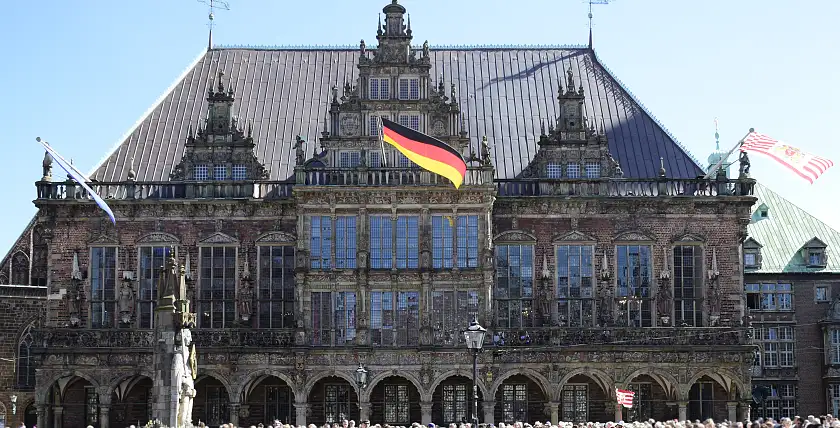 Das Rathaus von außen