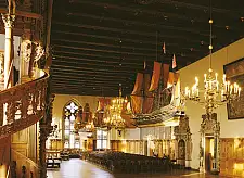 This picture shows the upper town hall