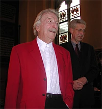 Ein Bild von James Last und Henning Scherf 