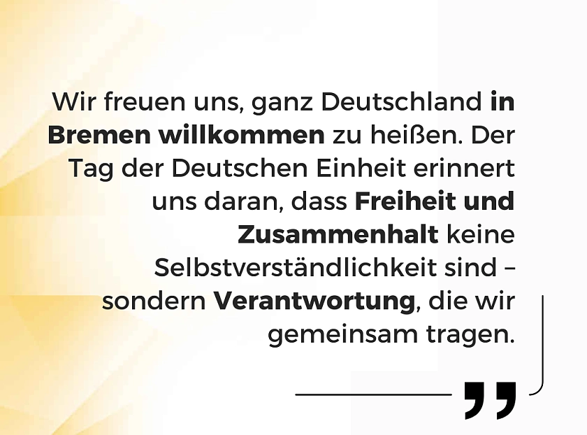 Zitat von Bürgermeister Andreas Bovenschulte: 