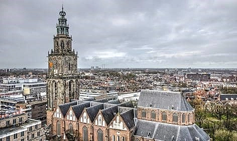 Blick auf Groningen.