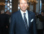 Dr. Ulrich Nußbaum, Senator für Finanzen, während des Empfangs.