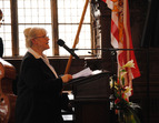 Dr. Rosemarie Wilcken hält die Festrede beim Neujahrsempfang 2013