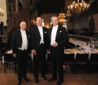 Die drei ausrichtenden Schaffer 2013: 1. Schaffer Kurt Zech, 3. Schaffer Dr. Martin Harren und der 2. Schaffer Bernd Schmielau (von links nach rechts)