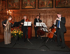 Ulrich König und sein Ensemble der Deutschen Kammerphilharmonie Bremen beim Empfang Danke Bremen im Rathaus (01.10.2010)