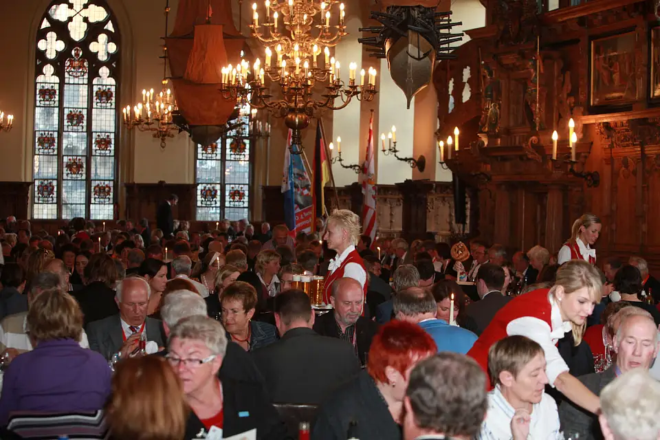 Der Empfang f&uuml;r die B&uuml;rgerdelegationen im Bremer Rathaus (03.10.2010)