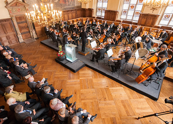 Die Bremer Philharmoniker ©Victoria Buschmann/ LIS Zentrum für Medien
