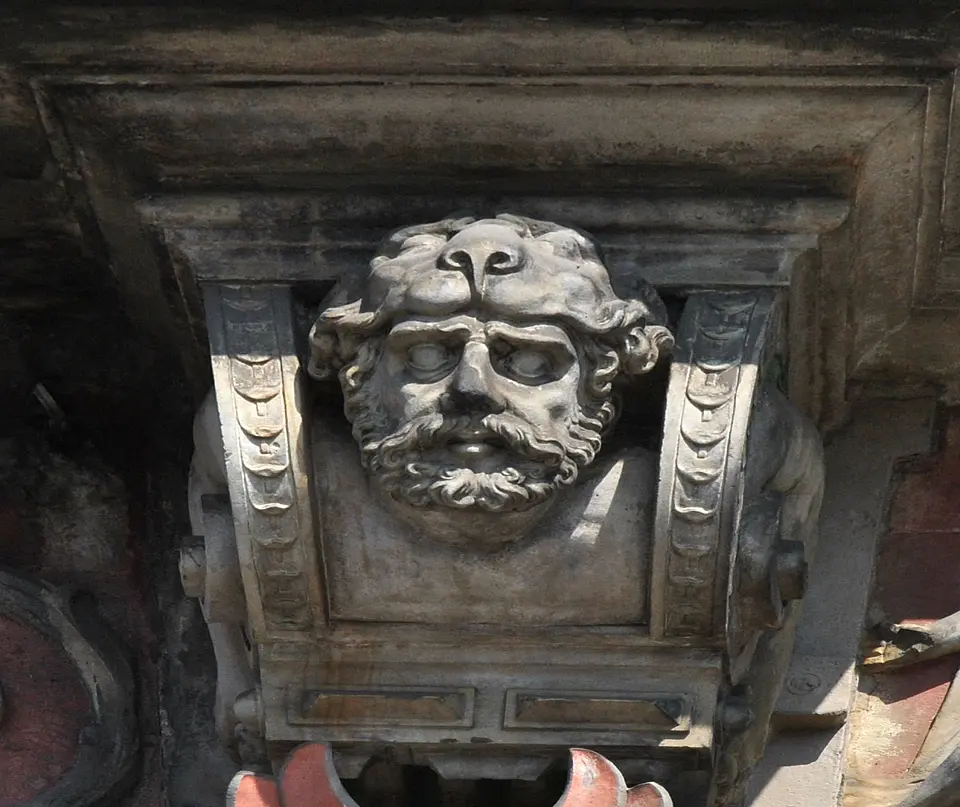 Die Reihe beginnt mit Herkules, der den Winter darstellt.