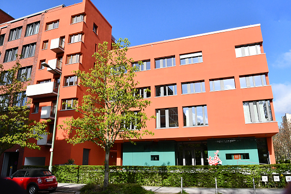 Blick auf die Landesvertretung Bremen in Berlin