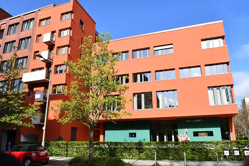 Blick auf die Landesvertretung Bremen in Berlin