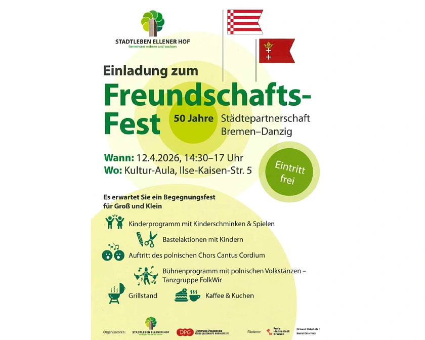 Flyer Freundschaftsfest