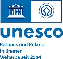 Logo des Unesco Welterbe Rathaus und Roland
