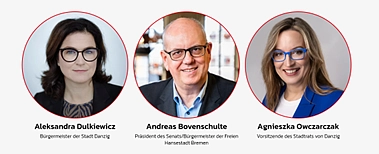 Portraits Grußworte Bremen und Danzig