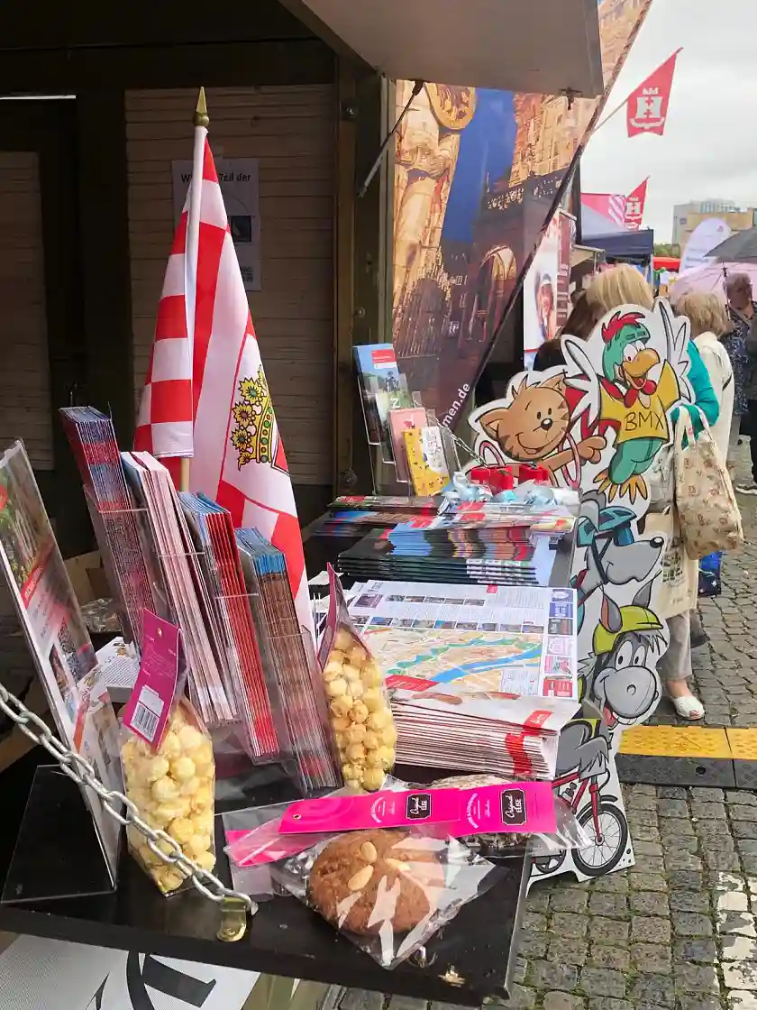Bremen-Stand auf dem Hansemarkt