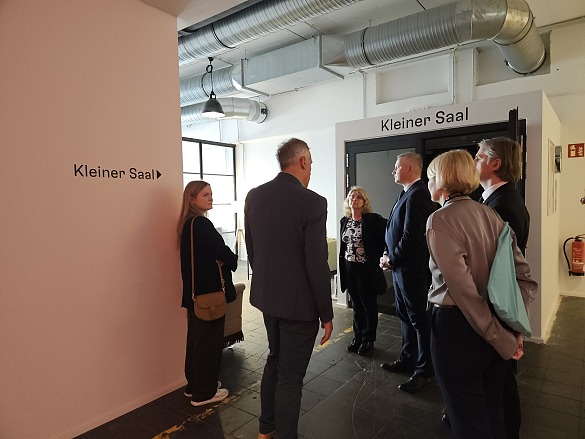 Besuch im Zentrum für Kunst im Tabakquartier