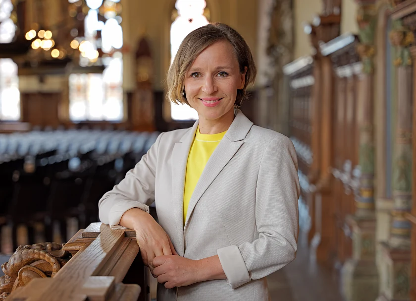 Portrait von Staatsrätin Nancy Böhning