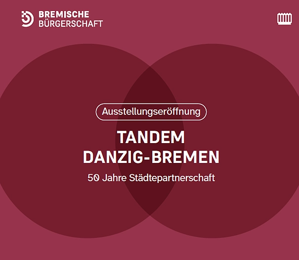 Einladung zur Eröffnung der Ausstellung TANDEM