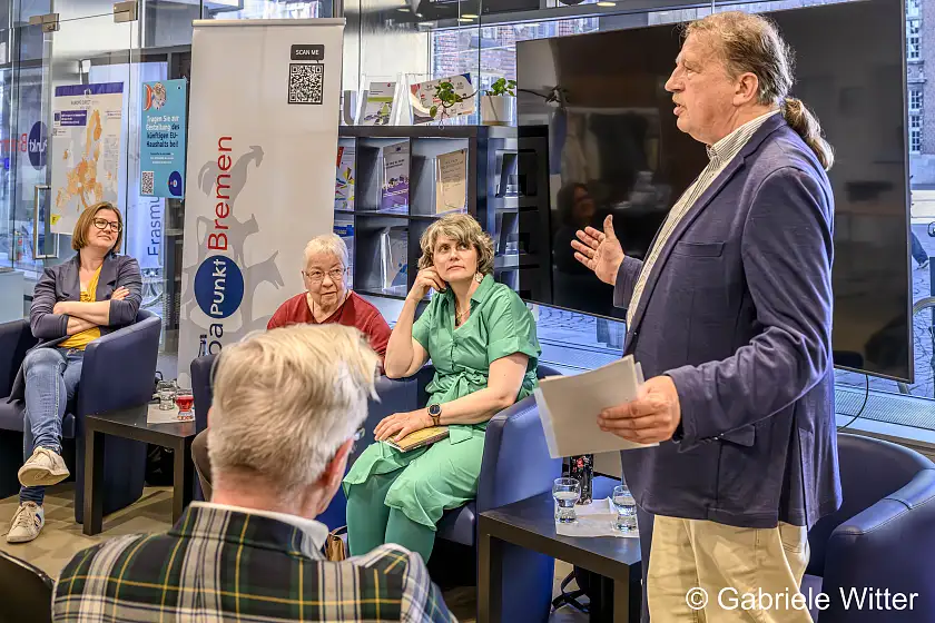 Buchvorstellung im EuropaPunktBremen
