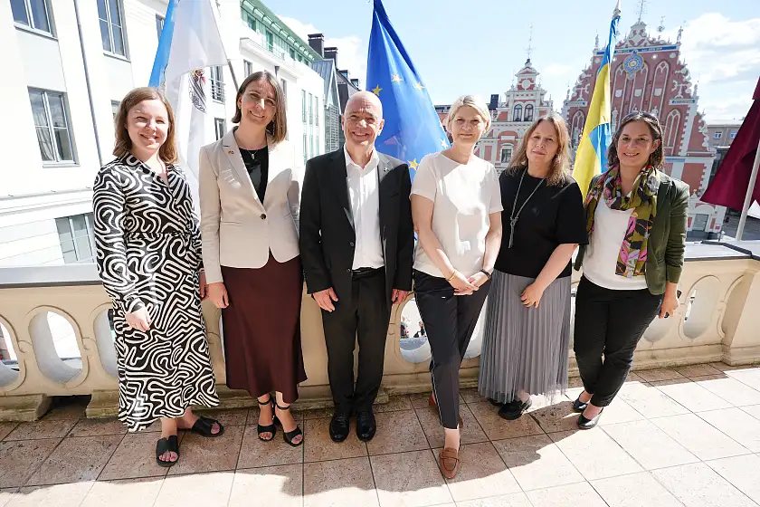 Besuch Bremer Delegation in Riga