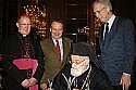 Beim Willehad-Empfangs des katholischen Büros trug sich der griechisch-katholische Patriarch von Antiochien, Gregorios III., ins Goldene Buch der Stadt ein