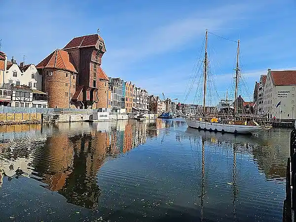 Blick auf Danzig