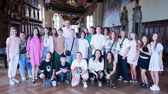 Auszeit vom Alltag im Krieg: Jugendliche aus Odesa in Bremen