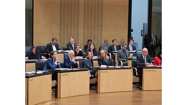 Blick in das Plenum des Bundesrates.