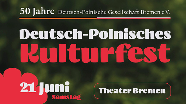 Flyer zum Deutsch-Polnischem Kulturfest