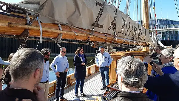 2022: Delegation rund um Stadtpräsidentin Aleksandra Dulkiewicz besucht Bremen