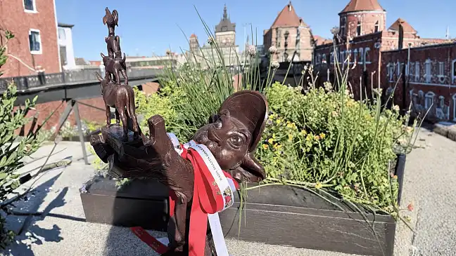 Statue Bremer Hewelion-Löwe