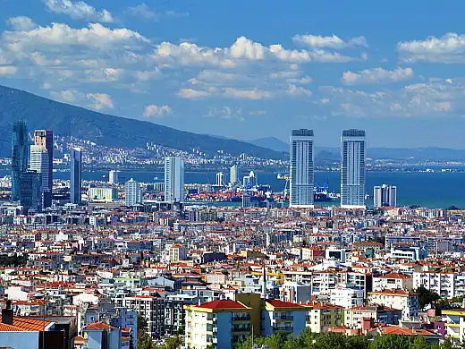 Blick auf Izmir