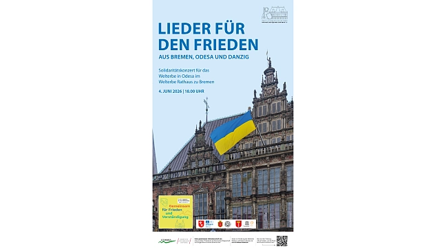 Plakat Lieder für den Frieden