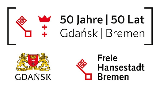 Logo Jubiläum Danzig-Bremen