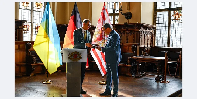 Ordensverleihung an Jan-Oliver Buhlmann