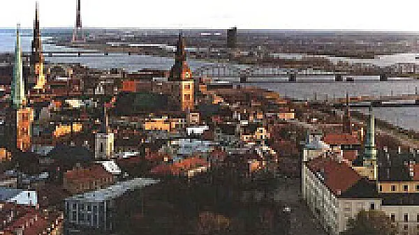 Blick auf die Altstadt von Riga.