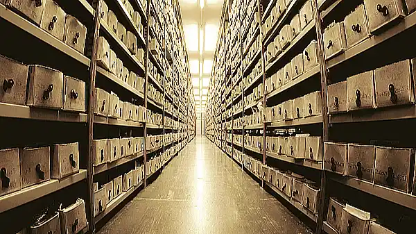 Bild eines Archivs